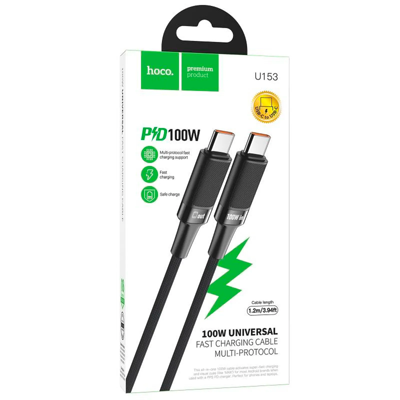 Cable Hoco U153 100W - vista 3
