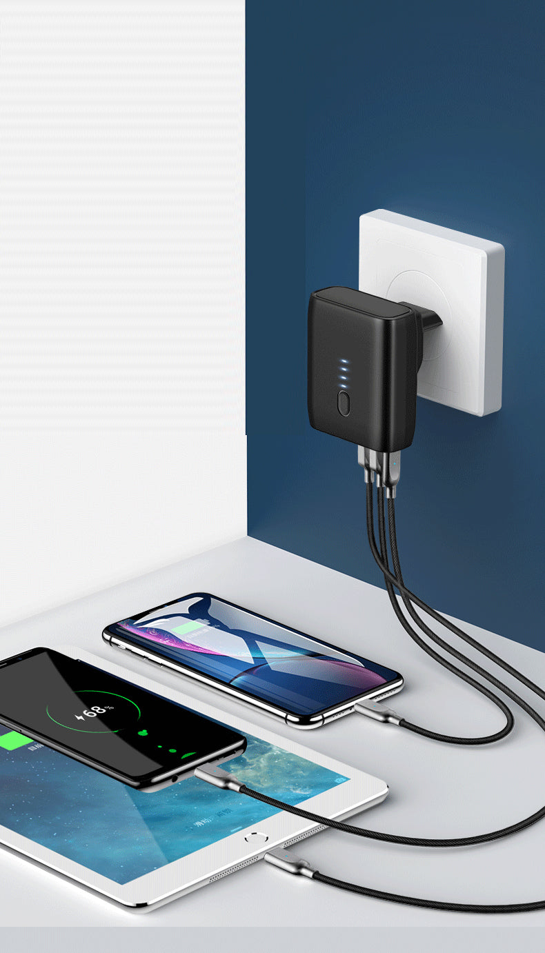 Powerbank Bateria Portatil y Cargador 2 en 15000 Mah Tipo C Usams – imagen 3