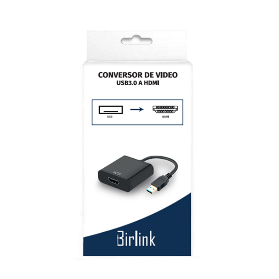 Conversor De Video Usb 3.0 A Hdmi Birlink Negro – imagen 3