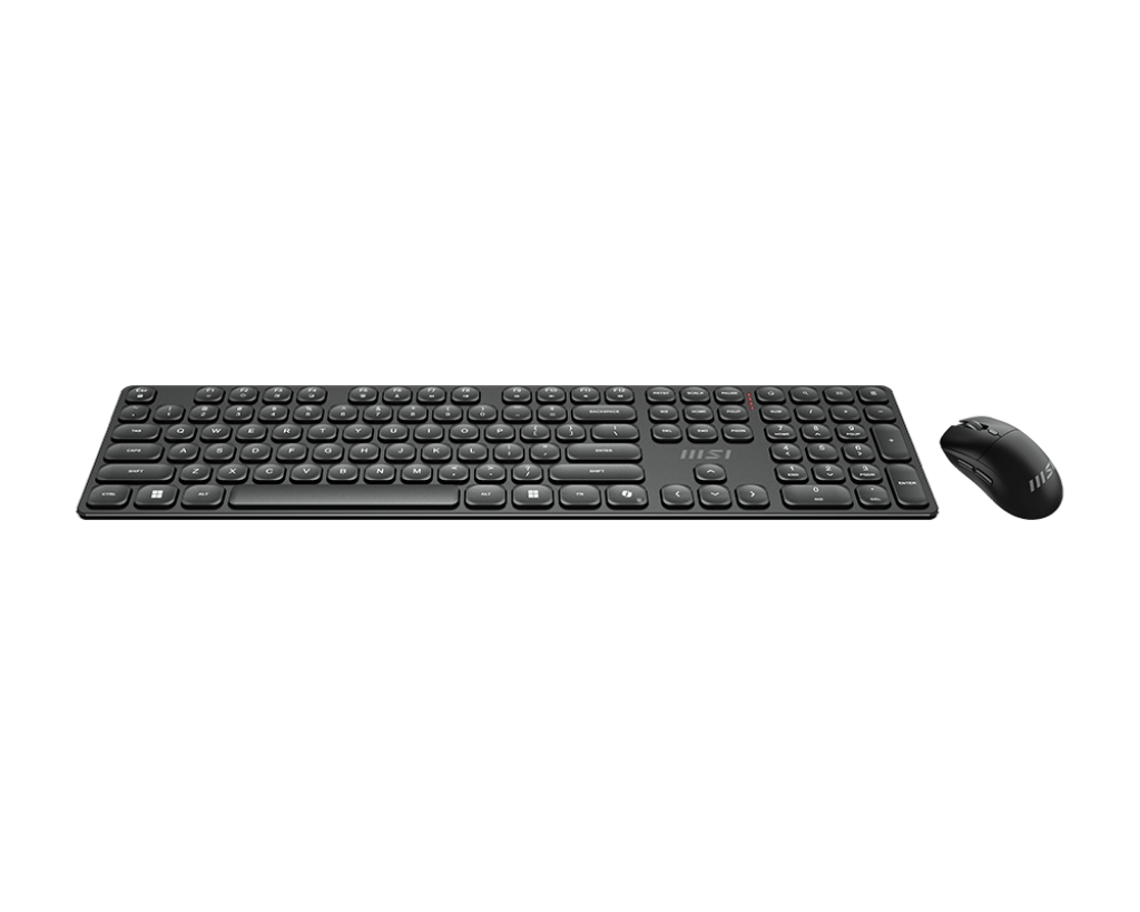 Kit Teclado + Mouse Inalambrico Msi Forge K210 Negro – imagen 3