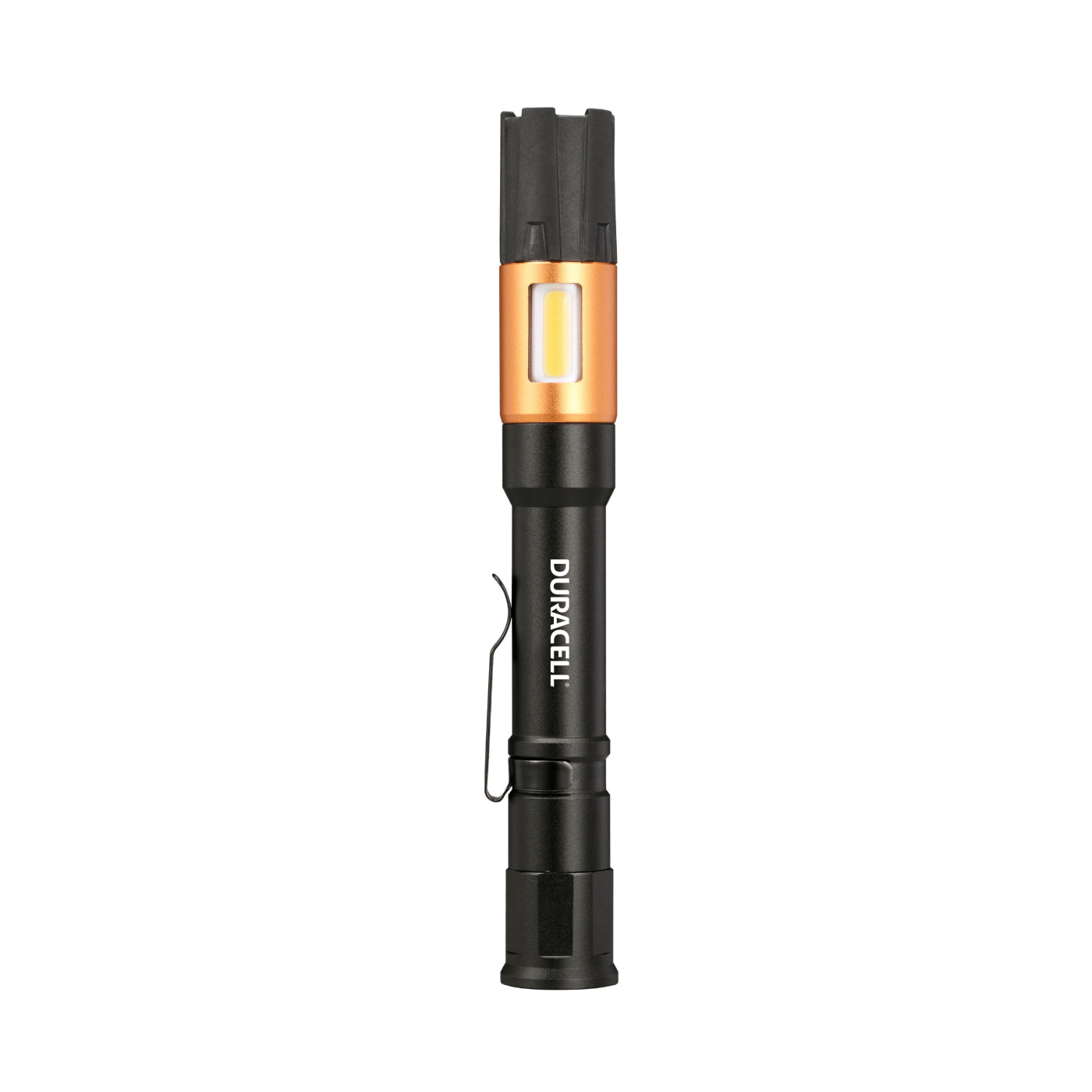 Linterna Duracell 100 Lumenes Con 2 Pilas AAA Negro