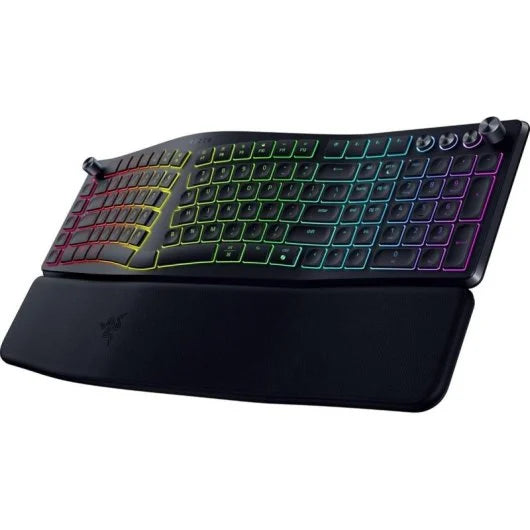 Teclado Membrana Ergonomico Pro Type Razer Rgb Negro – imagen 2