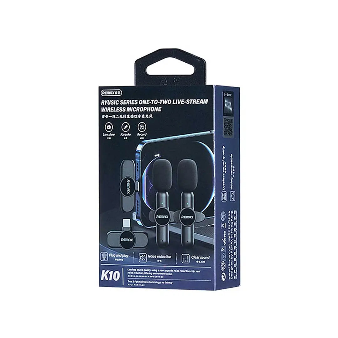 Microfono Externo Remax K10 Negro – imagen 2