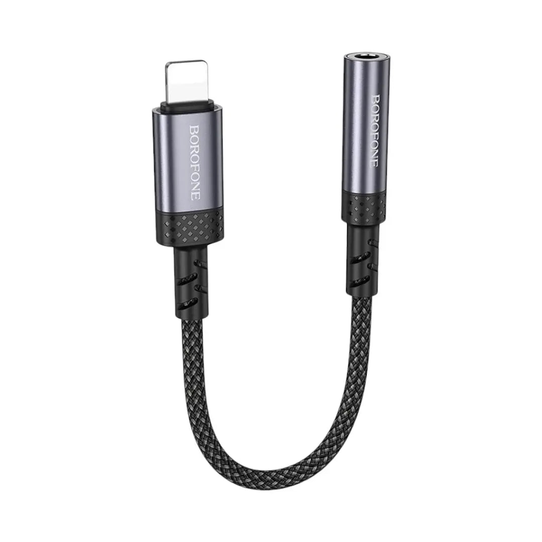 Cable Para Lightning a Jack 3.5mm Borofone Bv24 Negro – imagen 3