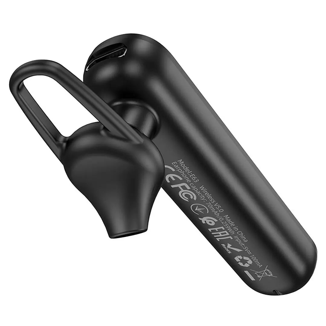 Audífono Manos Libres Bluetooth Hoco E63 Negro – imagen 4