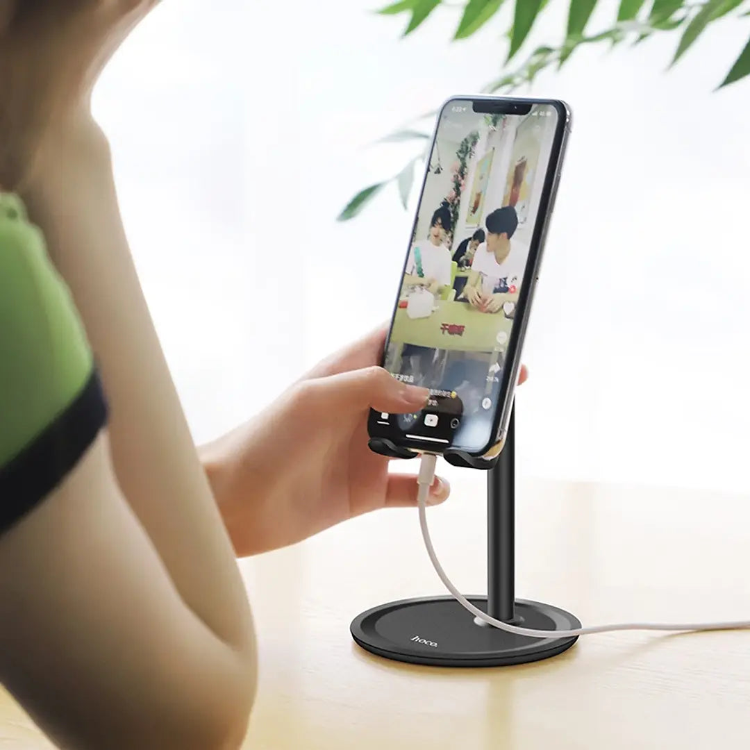Soporte Escritorio Para Smartphone Tablet Hoco Ph15 Negro – imagen 3