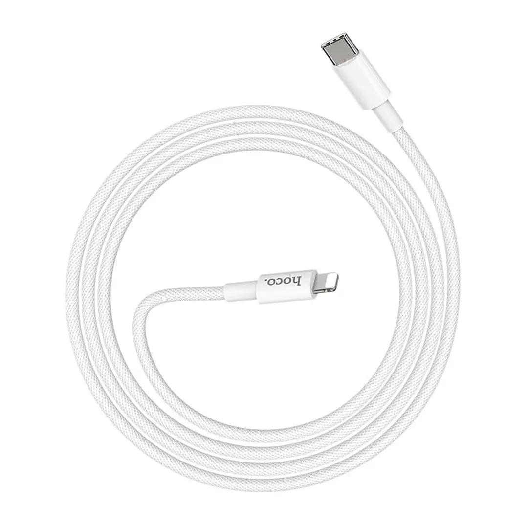 Cable Hoco Tipo C a Lightning X56 Blanco – imagen 2