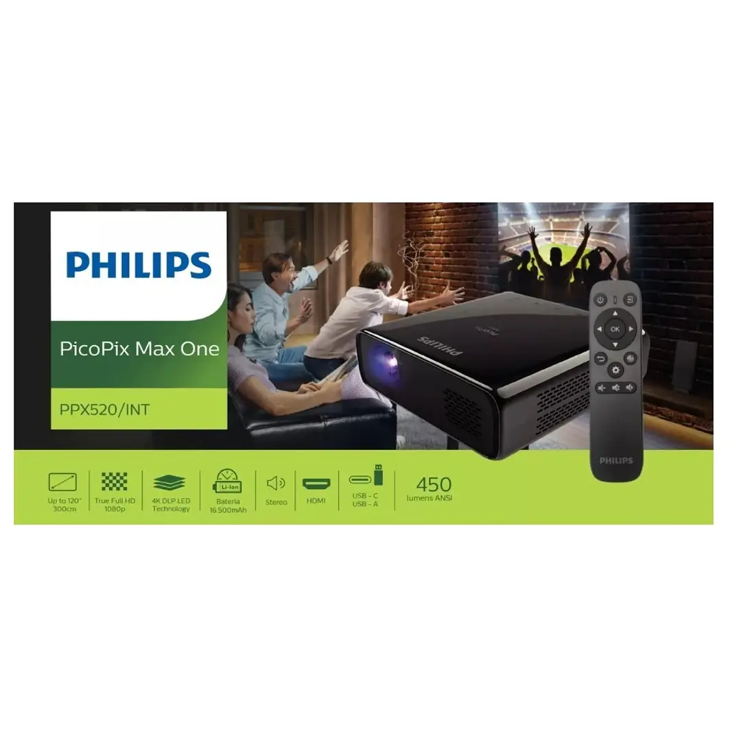 Proyector Philips PicoPix Max One 9230 Negro – imagen 4