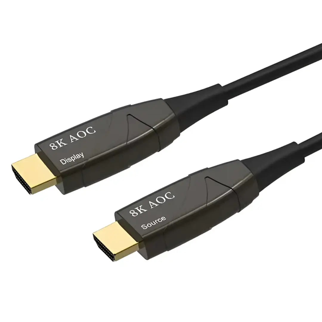 Cable Hdmi a Hdmi Fibra Optica 4K 8k 16k 30 Metros Birlink Negro