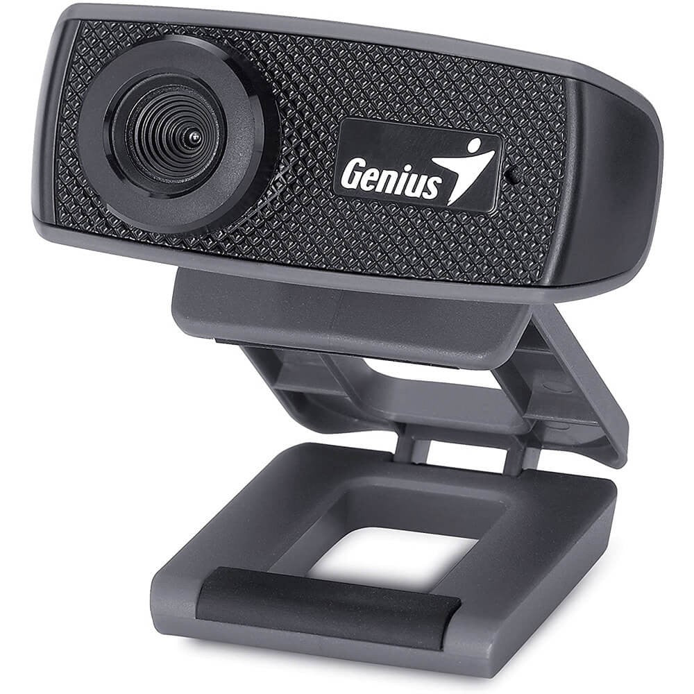 Camara Web Webcam 720p HD Micrófono Usb Genius 1000x Negro – imagen 4