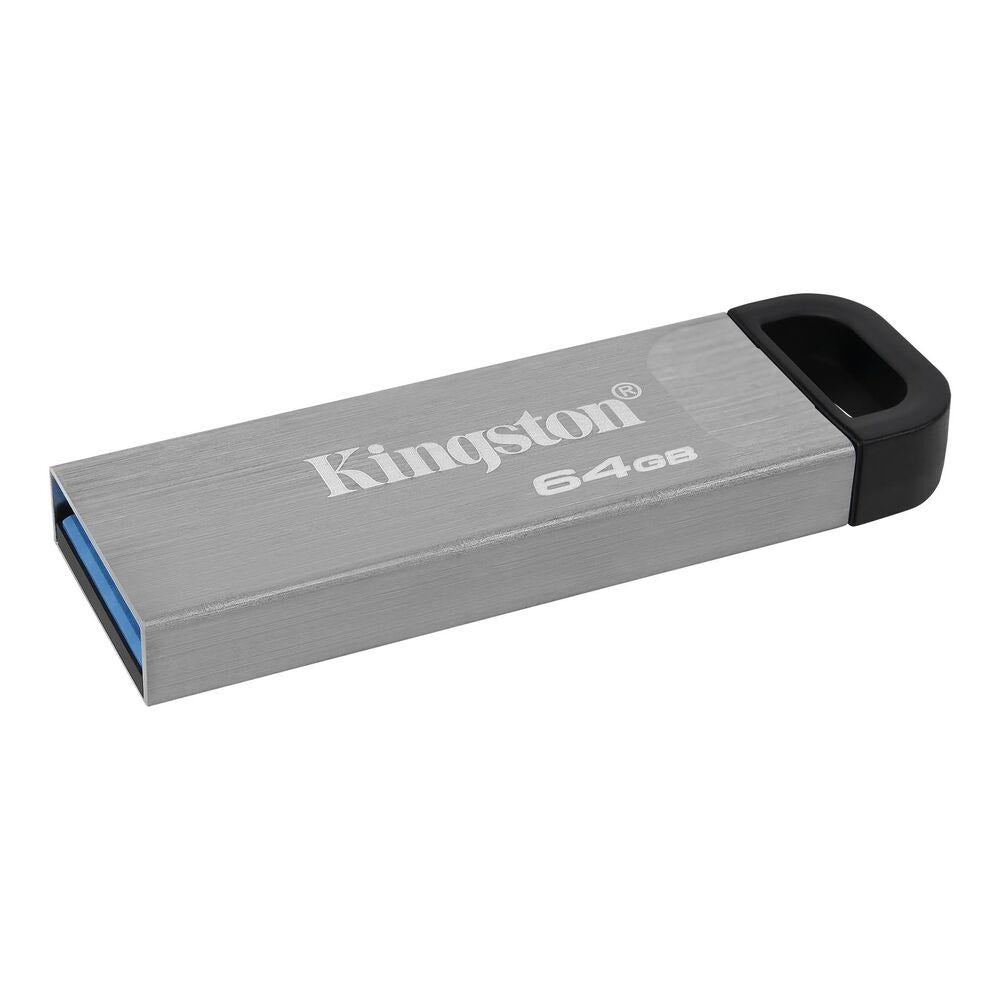 Pendrive Kingston 64 Gb Datatraveler Kyson Gris – imagen 2