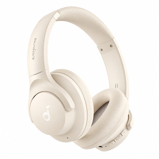Audífonos Bluetooth Over-Ear Soundcore Q20i ANC Híbrido Hi-Res 60 Horas Blanco