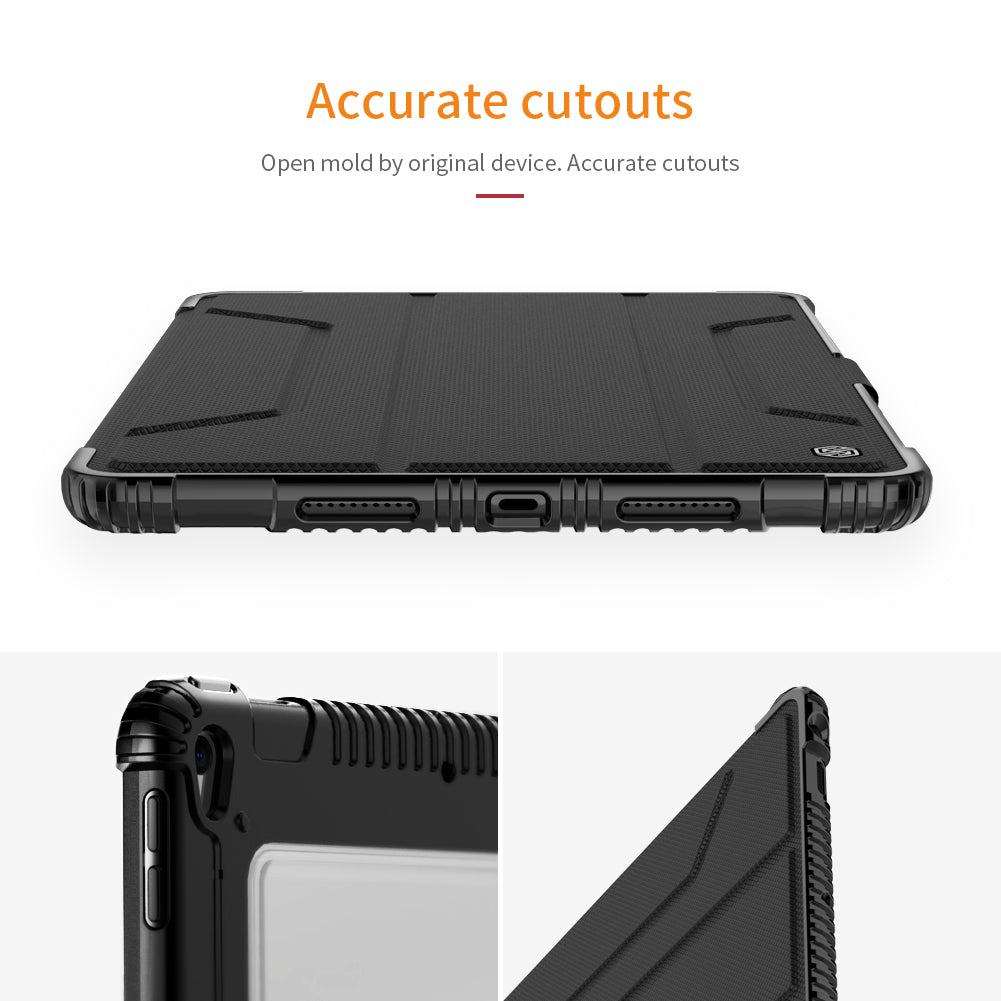 Apple Ipad Air 2019 Bumper Leather Carcasa Flip Premium – imagen 6