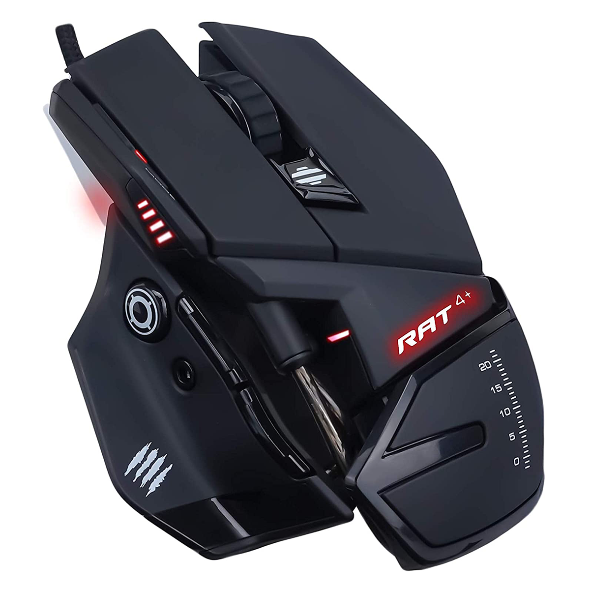 Mouse Gamer Mad Catz Rat 4+ 7200 Dpi Negro