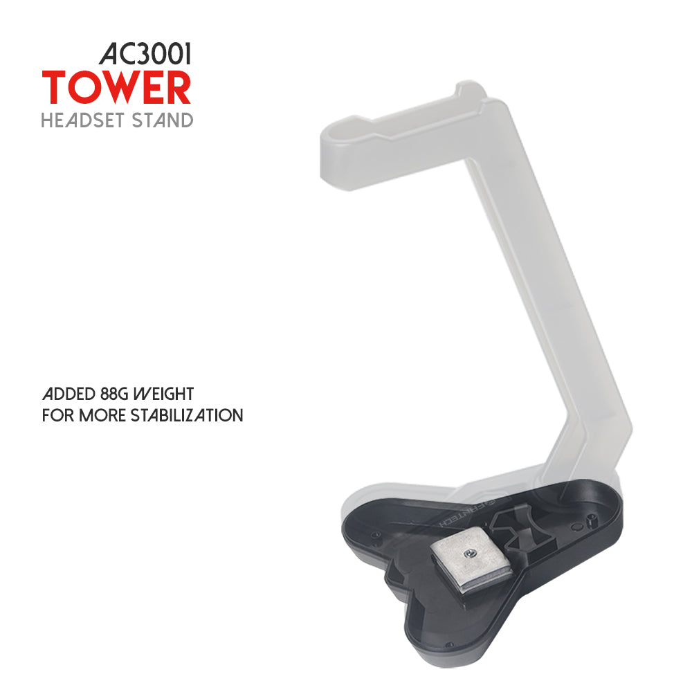 Base Stand Audifonos Gamer Fantech Ac3001 Negro – imagen 2