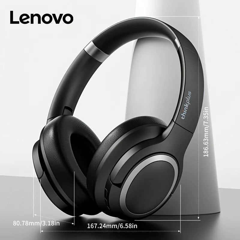 Audífonos Bluetooth Lenovo Thinkplus Th40 Cancelacion Ruido Negro – imagen 2