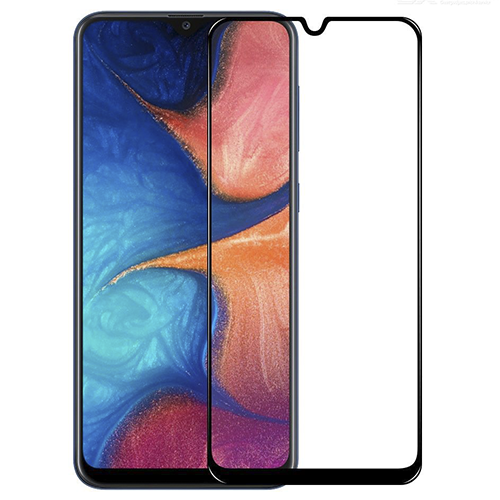 Samsung Galaxy A20 Vidrio Templado Full Pegamento
