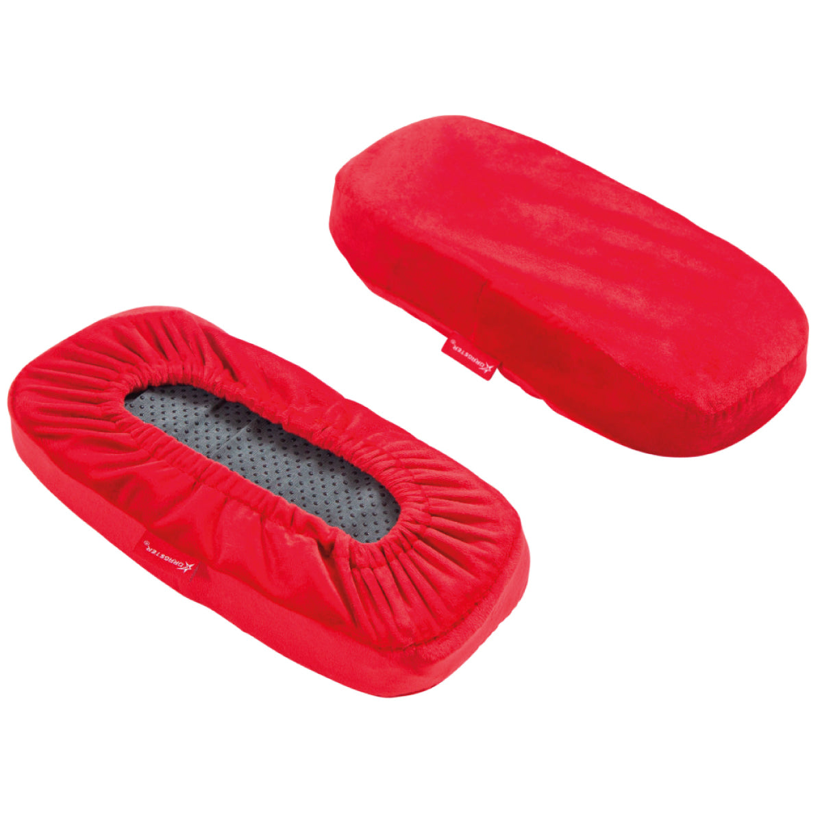 Cojines Para Brazos Dragster Ergopad Con Memory Cloud Rojo