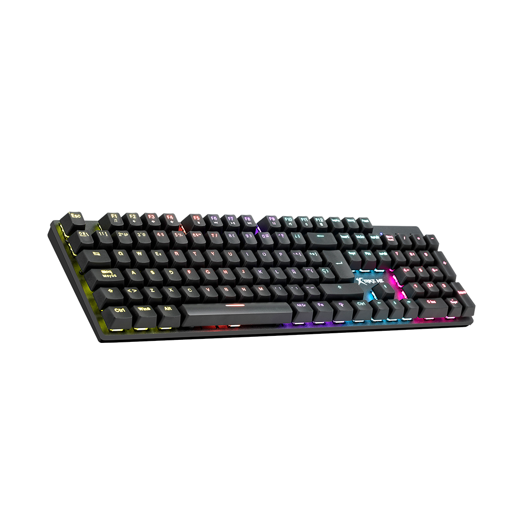 Teclado Gamer Mecanico Xtrike Me Gk-915 RGB Switch Blue Negro – imagen 2