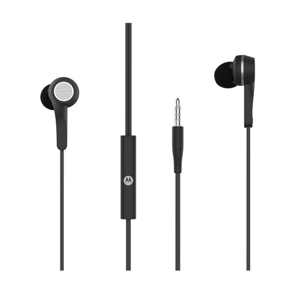 Audífono Motorola Pace 125 In Ear Manos Libres Negro