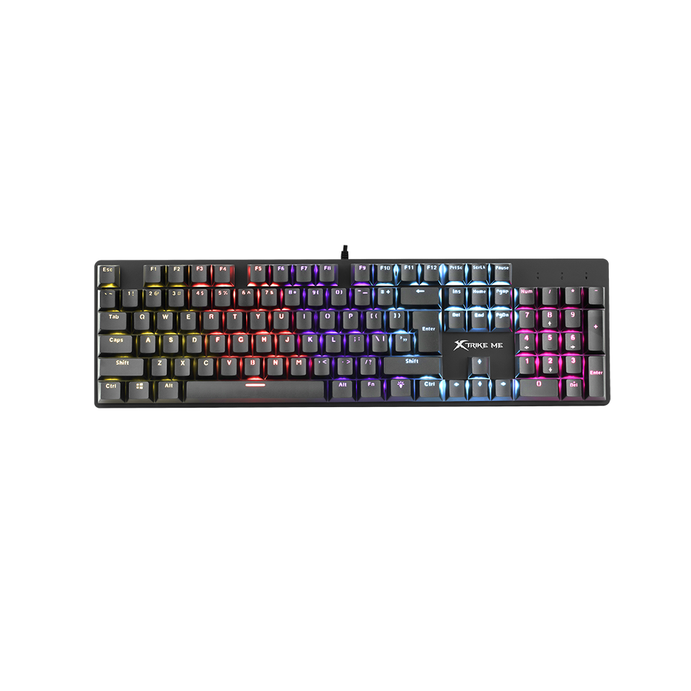 Teclado Gamer Mecanico Rgb Xtrike Me Gk-915 Negro – imagen 3