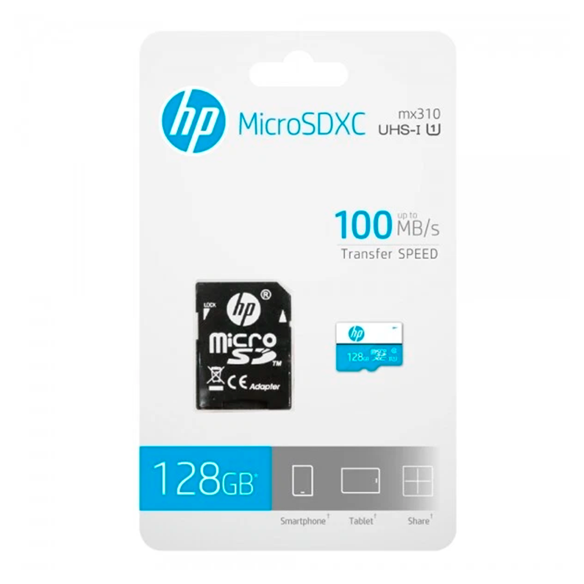 Memoria Micro Sd Hp 128 Gb Mi310 Clase 10