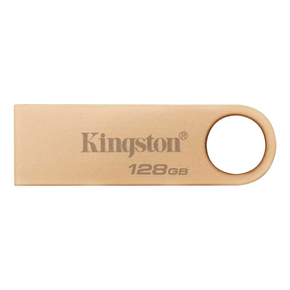 Pendrive Metalico Kingston 128 Gb Datatraveler Se9 G3 Dorado