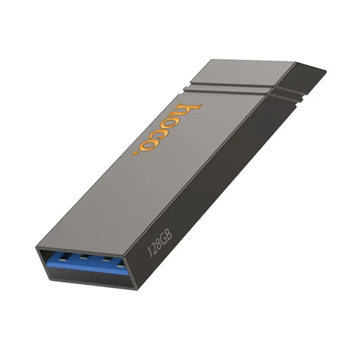 Pendrive Dual Tipo C Usb 3.0 Hoco Ud15 128 Gb Metal