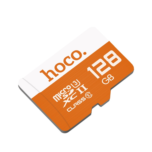 Micro SD Tf Flash Hoco 128 Gb Naranjo