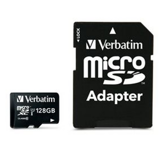 Memoria Micro Sd 128 Gb Verbatim Clase 10