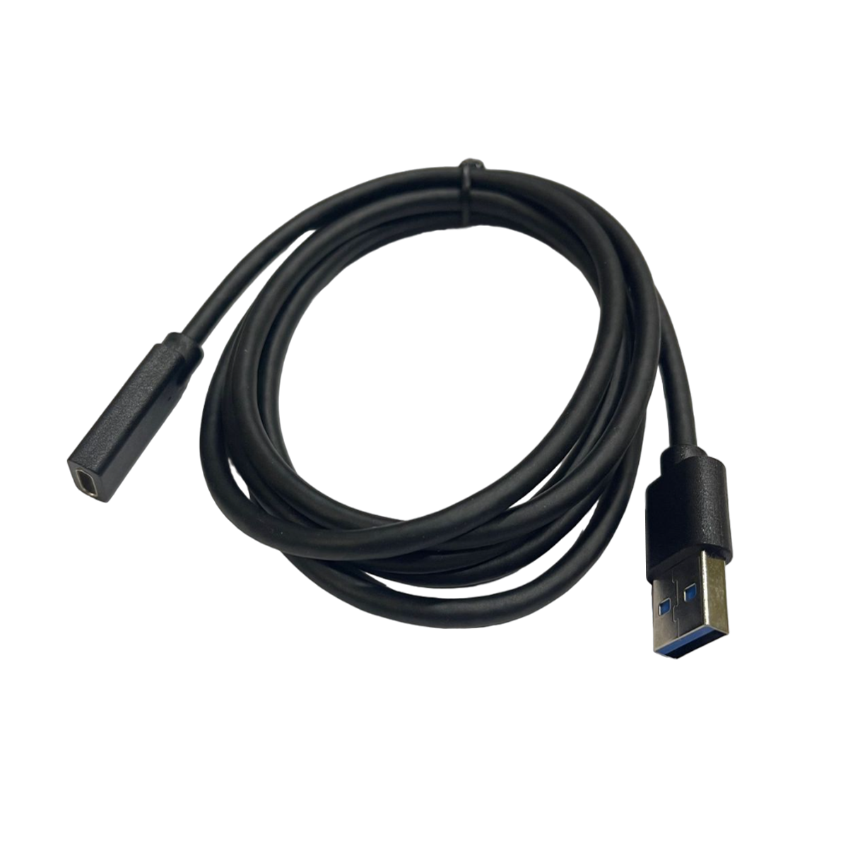 Cable Otg Usb 1.5 Metros Usb Macho a Tipo C Tecmaster Negro