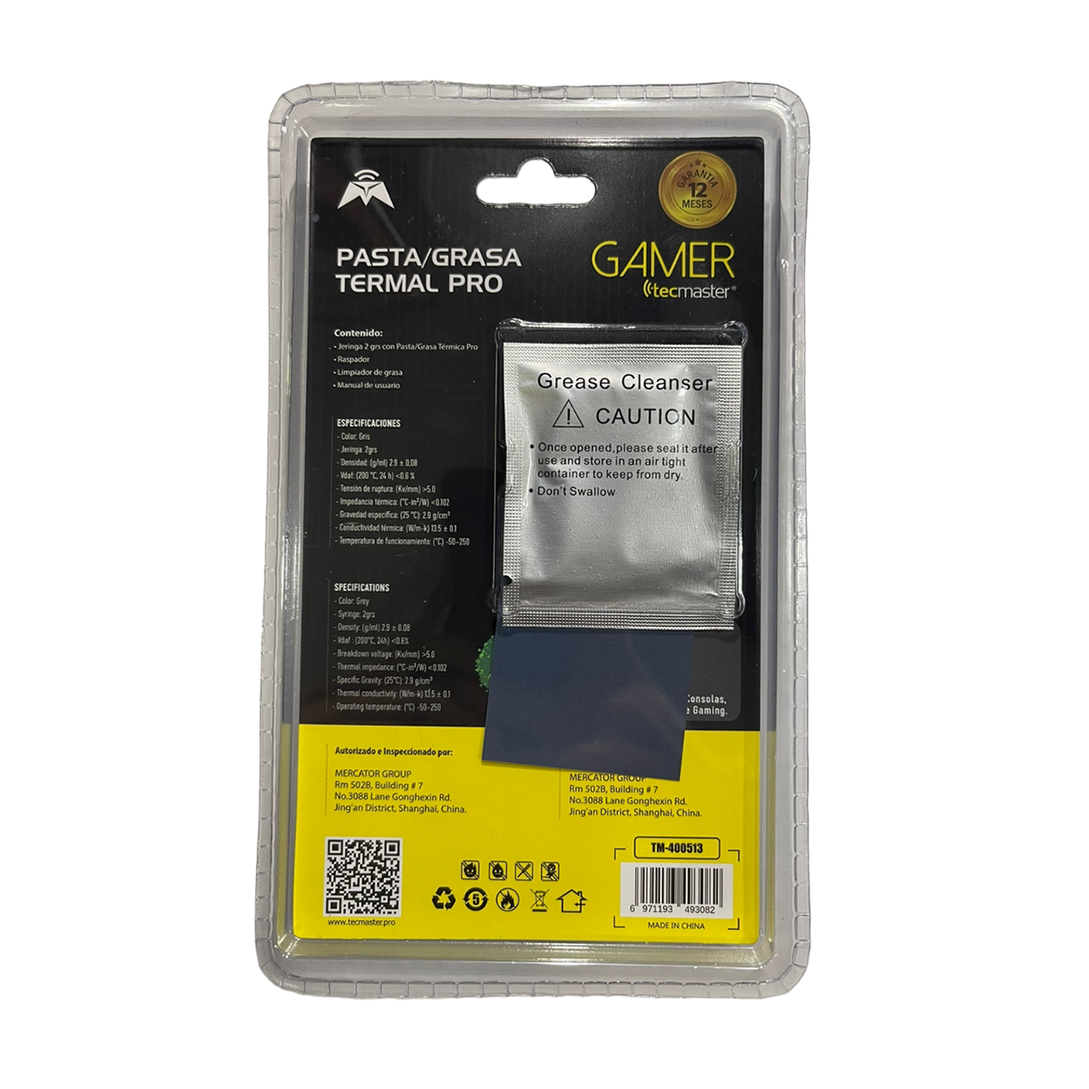 Pasta Termica Disipadora Pro 2g Alto Rendimiento Tecmaster – imagen 2