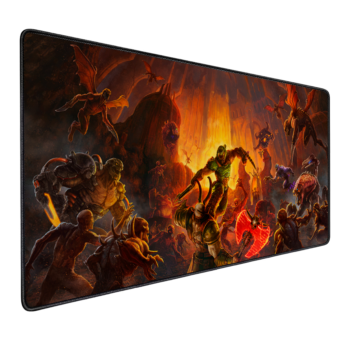 Mousepad Gamer Antideslizante 90x40 Diseño Doom