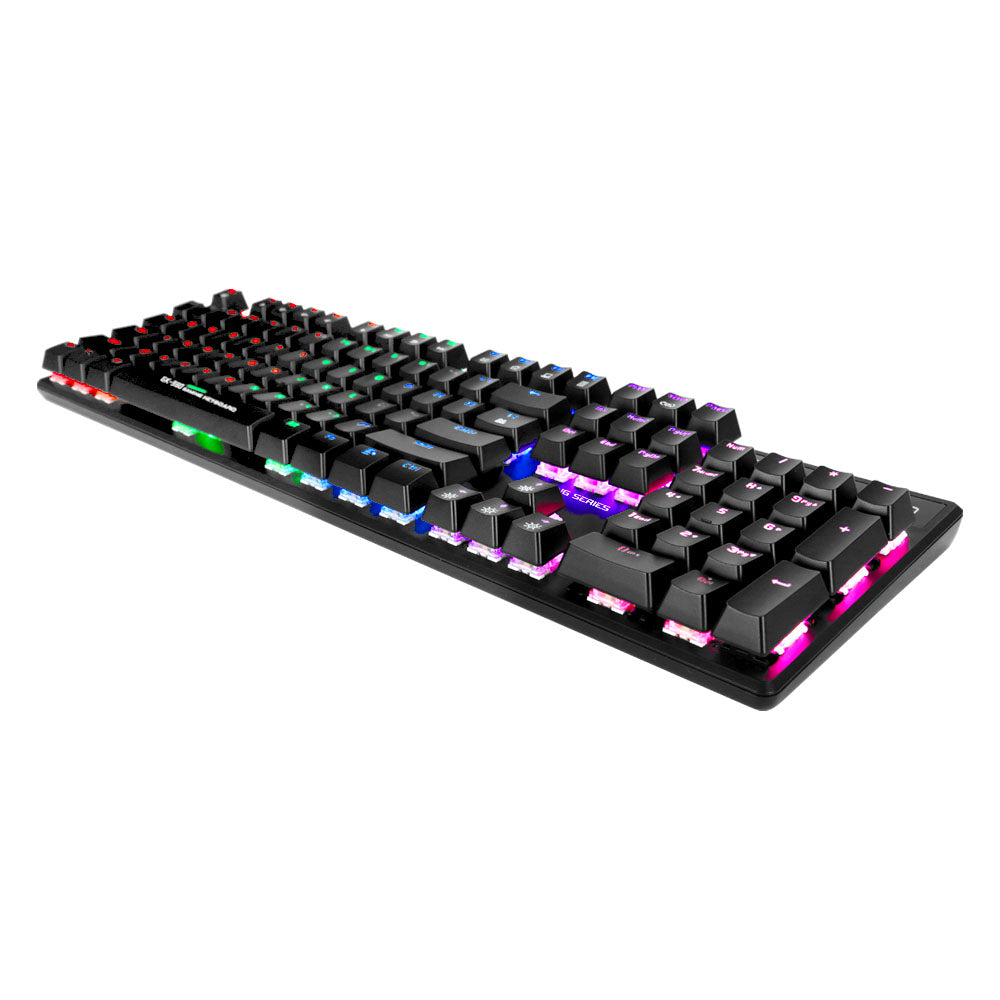 Teclado Gamer Mecanico Xtrike me Gk980 Iluminado Switch Azul – imagen 3