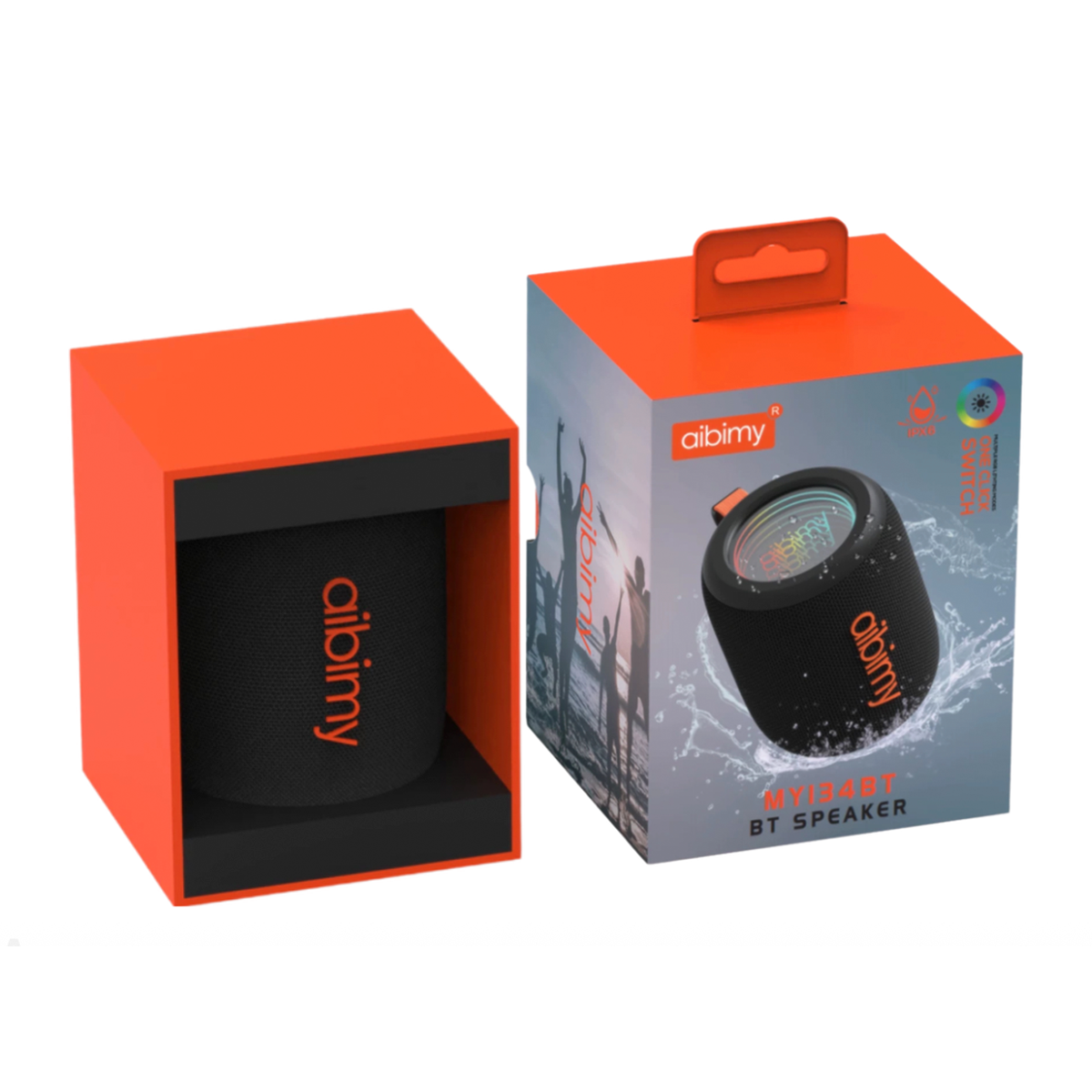 Parlante Inalambrico Bluetooth Aibimy Pequeño My134bt Negro
