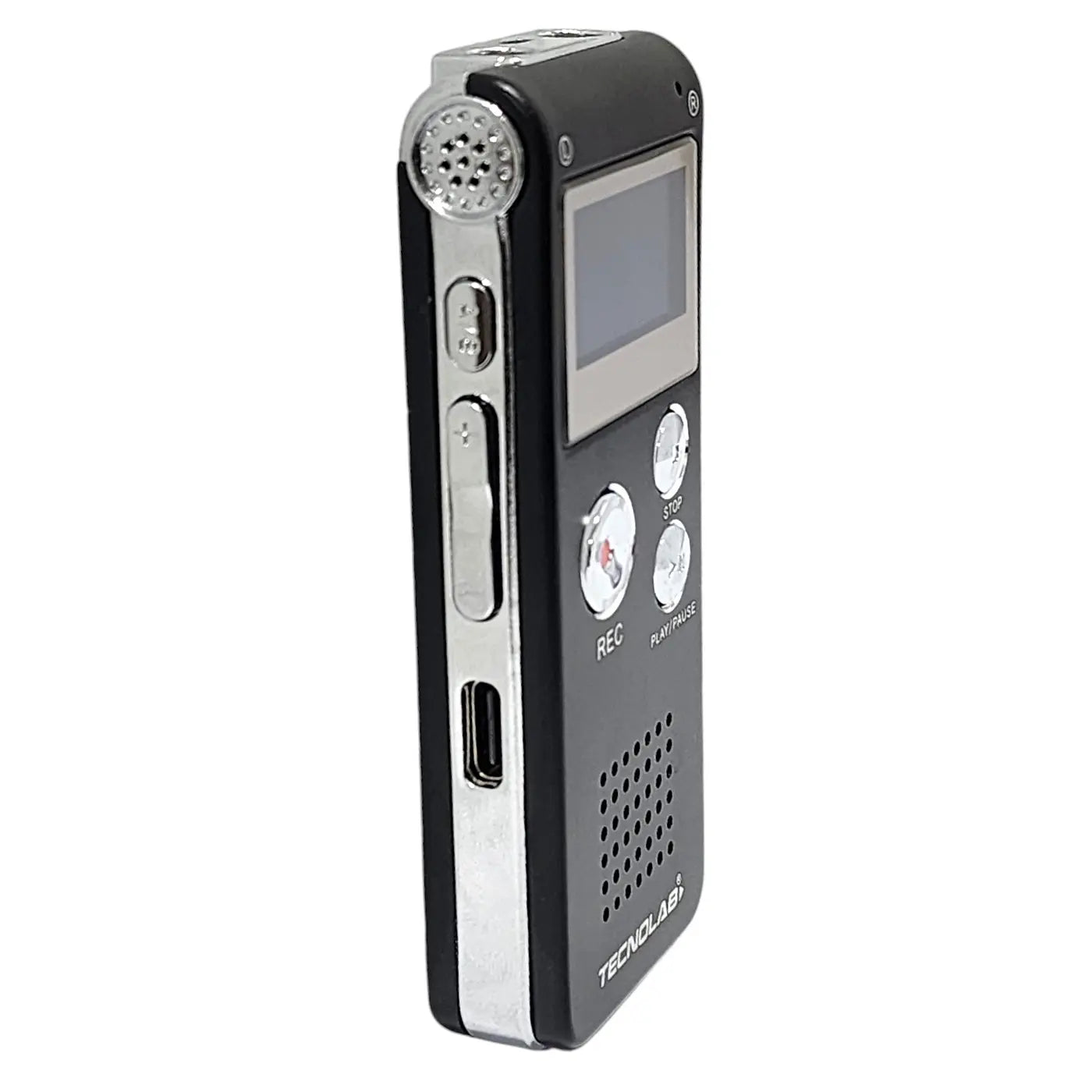 Grabadora De Voz Digital 8 Gb Tecnolab TL666 Negro – imagen 2