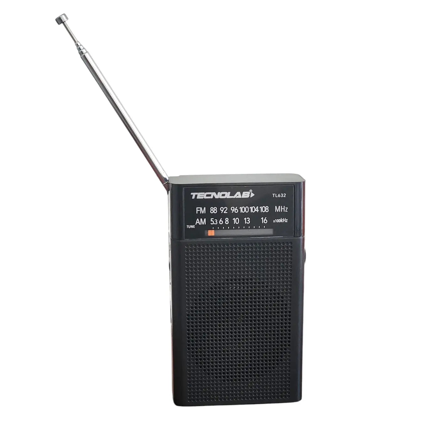 Radio Portátil De Bolsillo Banda AM/FM Tecnolab TL632 Negro – imagen 3