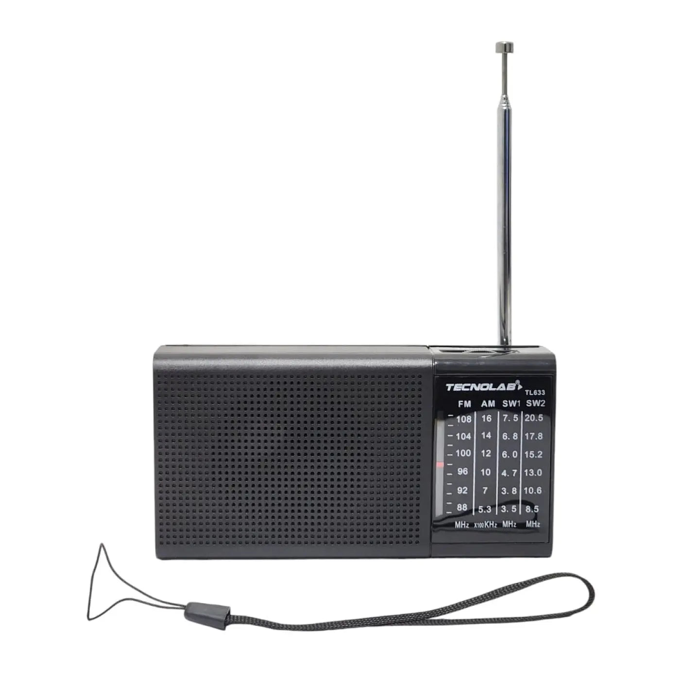 Radio Portátil De Bolsillo Banda AM/FM Tecnolab TL633 Negro – imagen 2
