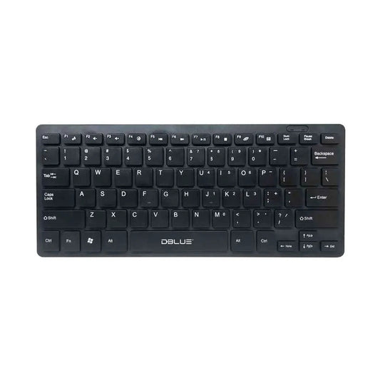 Teclado Usb Ultra Slim Dblue Dbk2218 Negro