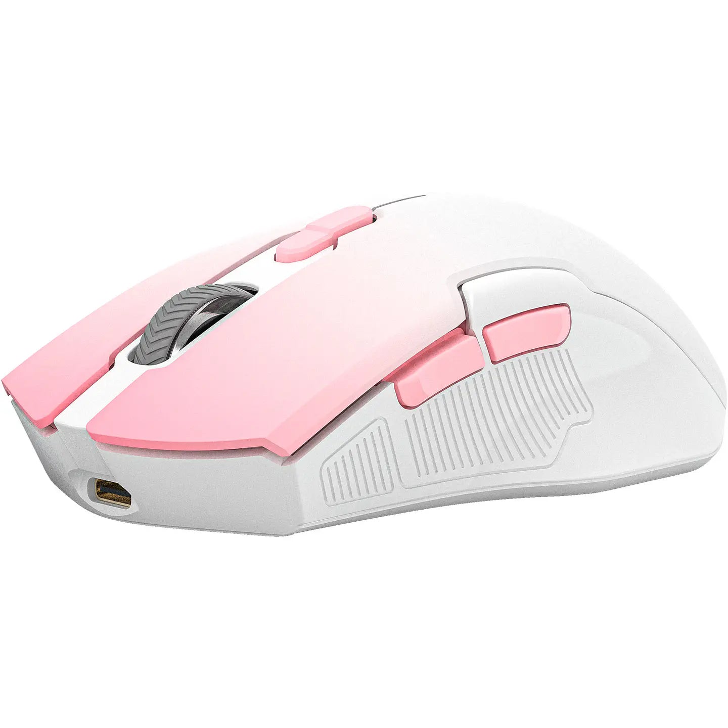 Mouse Gamer Inalámbrico Fantech Wg11v2rd Cruiser II + Dock Carga Rosa – imagen 4