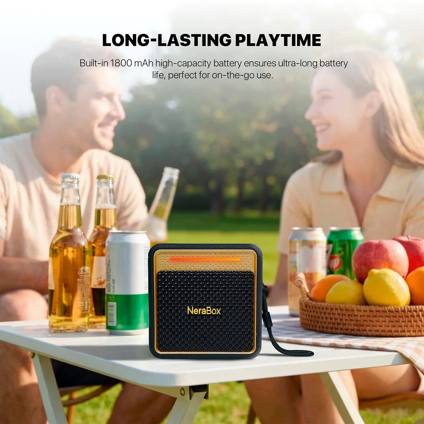 Parlante Bluetooth Fantech Bs164 Nerabox 10w Hifi Negro – imagen 4