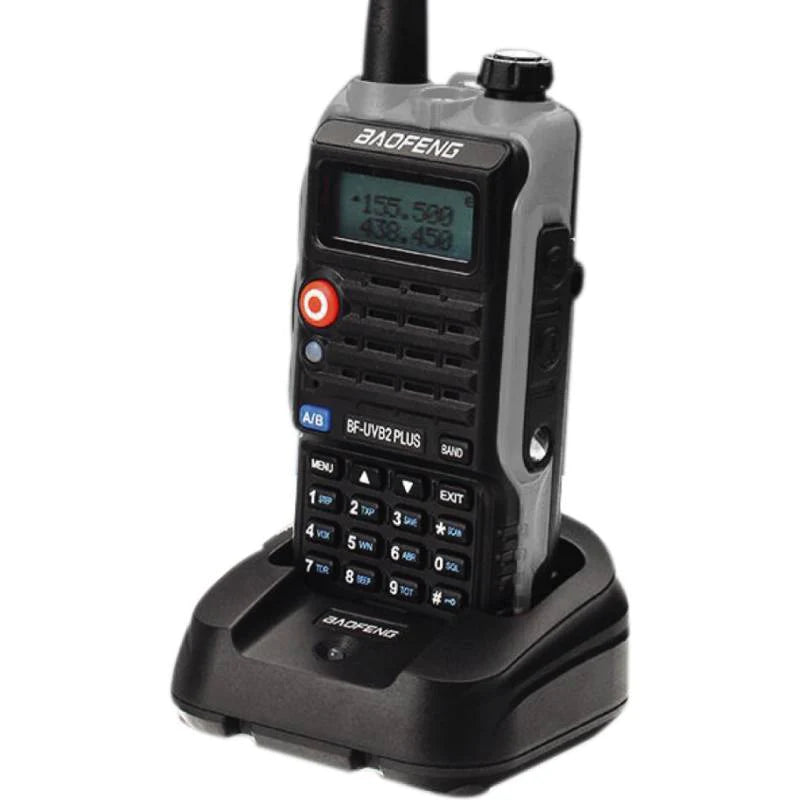 Radio Transmisor Baofeng Intercom Lcd Outdoor Uv-B2 Plus Silver – imagen 3