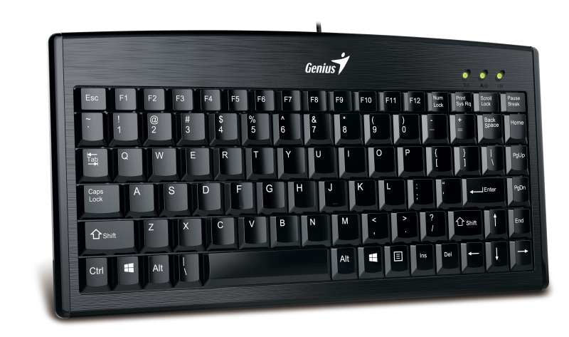 Teclado Mini Genius Usb Luxemate 100 Silencioso – imagen 2
