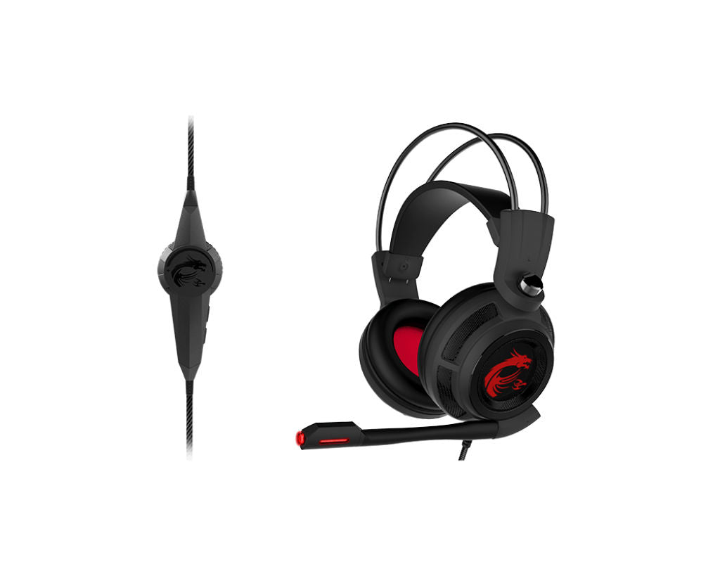 Audífono Gamers Msi Ds502 7.1 Virtual Pc – imagen 4