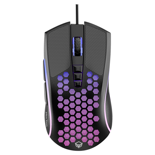Mouse Gamer Meetion Gm015 Rgb Negro