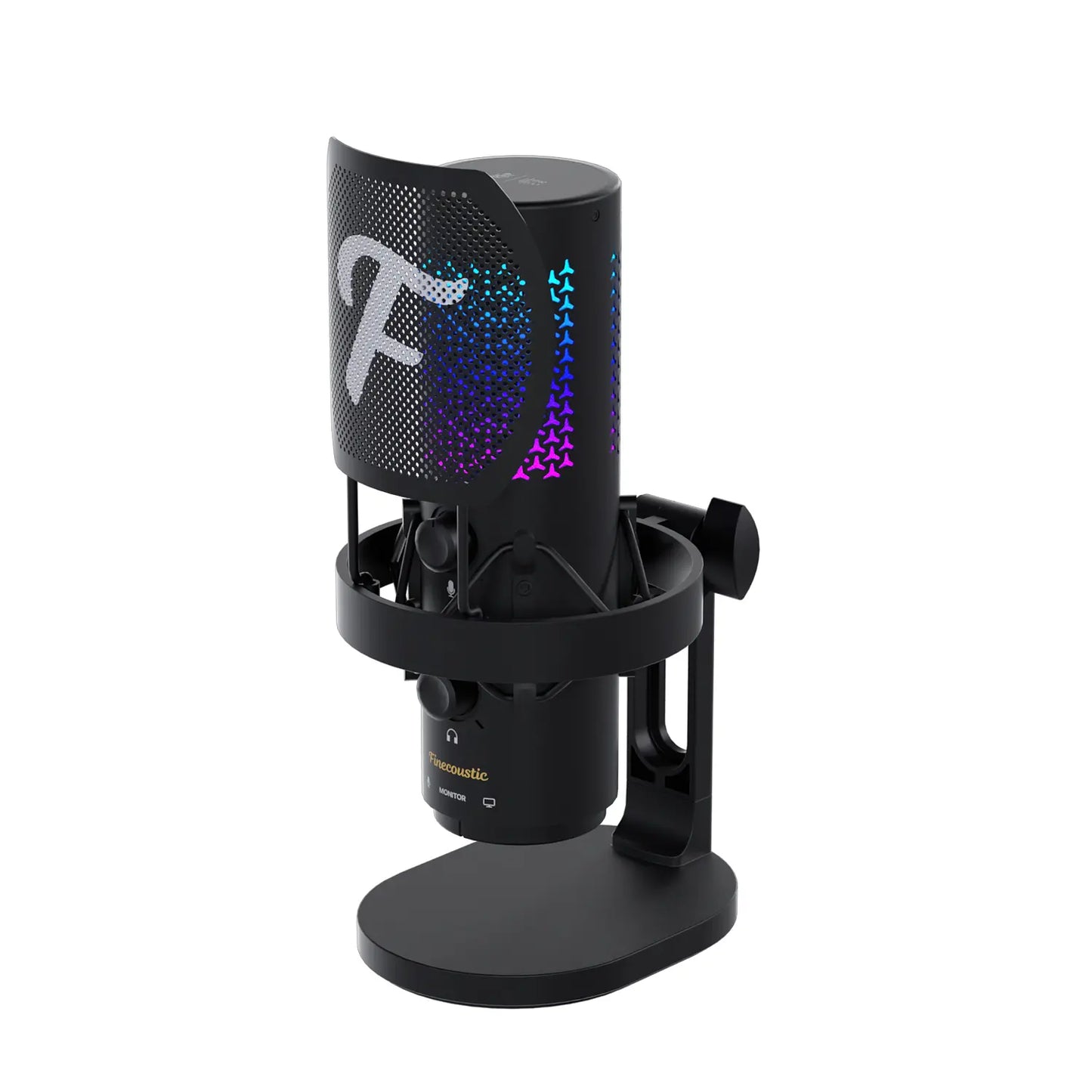 Micrófono Fantech Resono WFM1 Finecoustic Condensador Negro – imagen 2