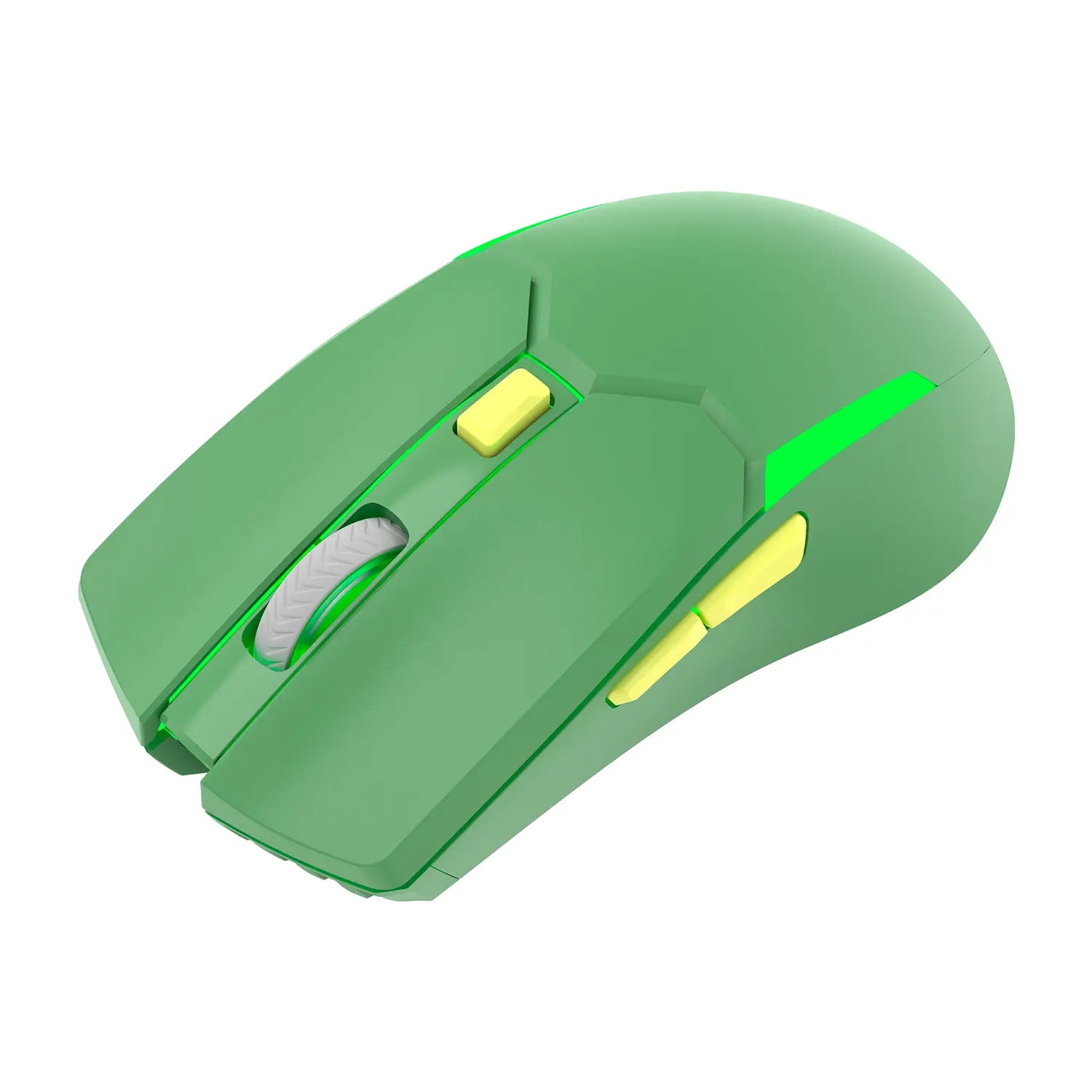 Mouse Gamer Fantech Inalambrico Venom II Wgc2 Verde – imagen 2