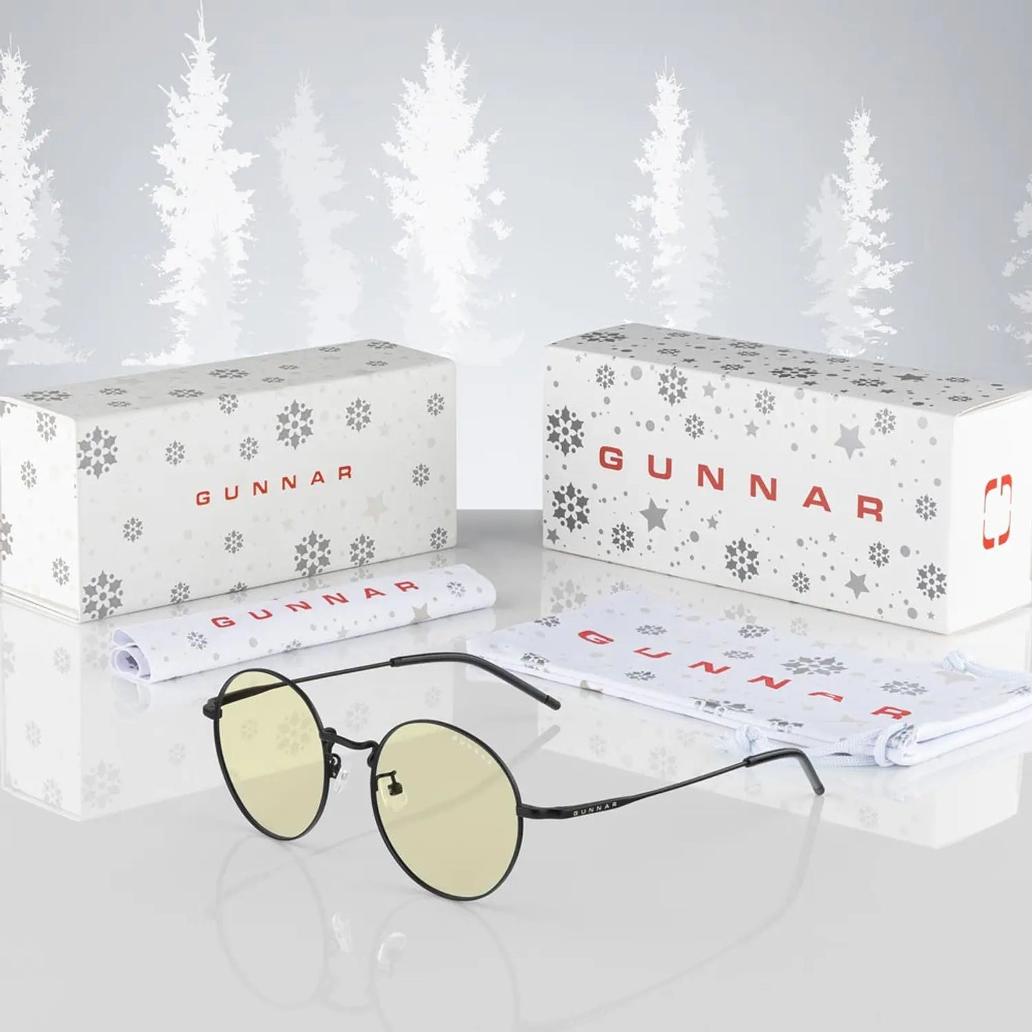 Bundle Lentes Gamer Gunnar Ellipse Onyx Holiday – imagen 2
