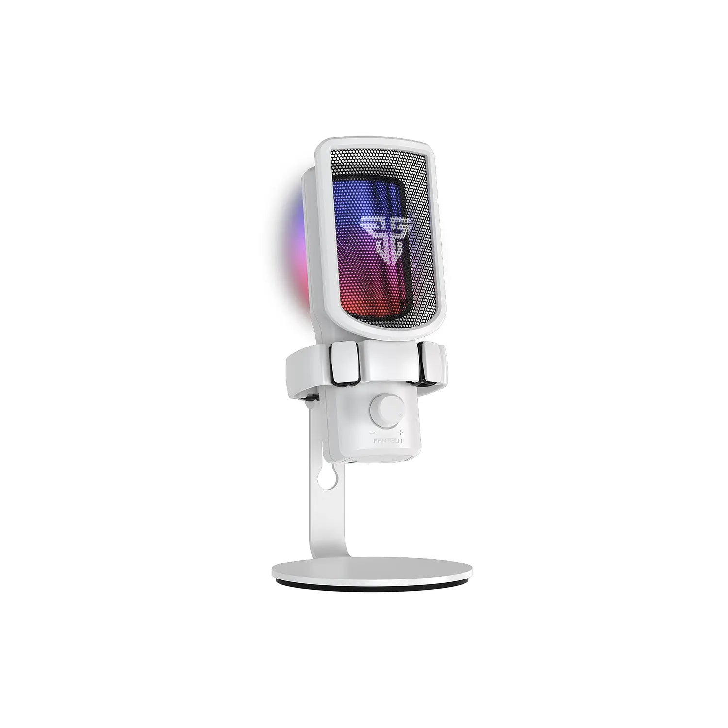 Micrófono Gamer Streaming Fantech Leviosa Wave Wmcx01 Rgb Blanco – imagen 3