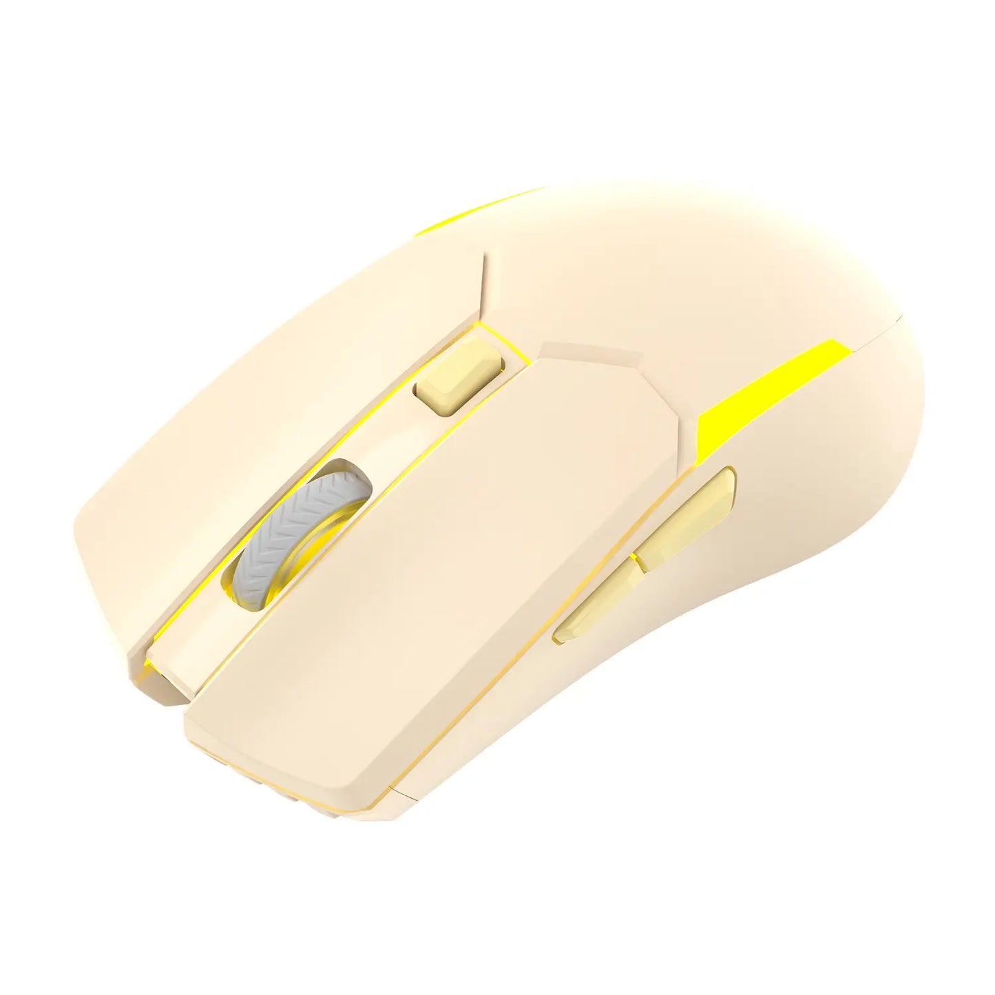 Mouse Gamer Fantech Inalambrico Venom II Wgc2 Beige – imagen 2